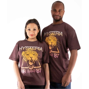 Def Leppard - Hysteria World Tour Uni Brown i gruppen MERCHANDISE / T-shirt / Metal hos Bengans Skivbutik AB (5544814r)