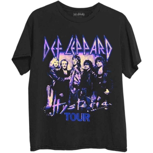 Def Leppard - Hysteria Tour Uni Bl i gruppen MERCHANDISE / T-shirt / Metal hos Bengans Skivbutik AB (5544816r)