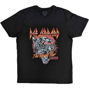 Def Leppard - Tour 2023 Uni Bl i gruppen MERCHANDISE / T-shirt / Metal hos Bengans Skivbutik AB (5544819r)