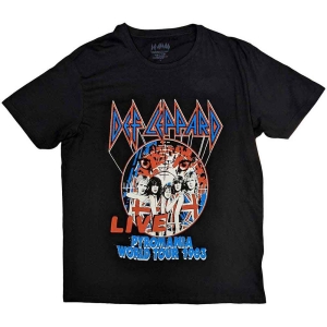 Def Leppard - Pyro World Tour Uni Bl i gruppen MERCHANDISE / T-shirt / Metal hos Bengans Skivbutik AB (5544821r)