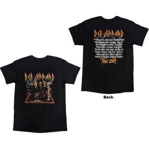 Def Leppard - Band Photo Tour 2019 Bl i gruppen MERCHANDISE / T-shirt / Metal hos Bengans Skivbutik AB (5544827r)