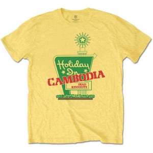 Dead Kennedys - Holiday In Cambodia Uni Yell i gruppen MERCHANDISE / T-shirt / Punk hos Bengans Skivbutik AB (5544832r)