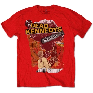 Dead Kennedys - Kill The Poor Uni Red i gruppen MERCHANDISE / T-shirt / Punk hos Bengans Skivbutik AB (5544834r)