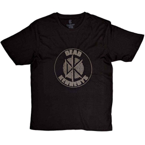 Dead Kennedys - Circle Logo Hi-Build Uni Bl i gruppen MERCHANDISE / T-shirt / Punk hos Bengans Skivbutik AB (5544838r)