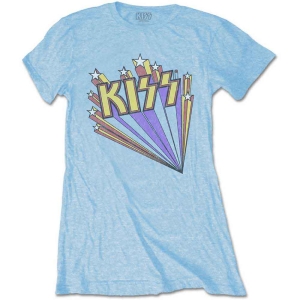 Kiss - Stars Lady Blue i gruppen MERCHANDISE / T-shirt / Metal hos Bengans Skivbutik AB (5544853r)