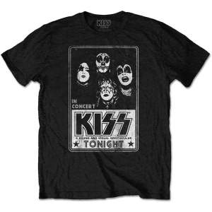 Kiss - Tonight Uni Bl i gruppen MERCHANDISE / T-shirt / Metal hos Bengans Skivbutik AB (5544874r)