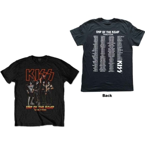 Kiss - End Of The Road Tour Uni Bl i gruppen MERCHANDISE / T-shirt / Metal hos Bengans Skivbutik AB (5544882r)