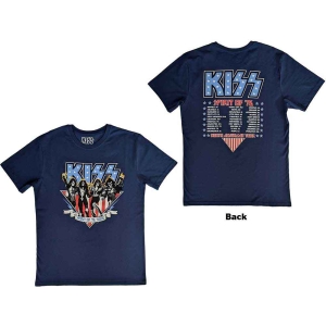 Kiss - Americana Uni Denim i gruppen MERCHANDISE / T-shirt / Metal hos Bengans Skivbutik AB (5544886r)