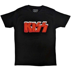 Kiss - Holiday Logo Uni Bl i gruppen MERCHANDISE / T-shirt / Metal hos Bengans Skivbutik AB (5544890r)