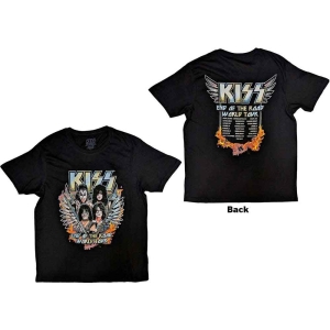 Kiss - End Of The Road Wings Uni Bl i gruppen MERCHANDISE / T-shirt / Metal hos Bengans Skivbutik AB (5544894r)