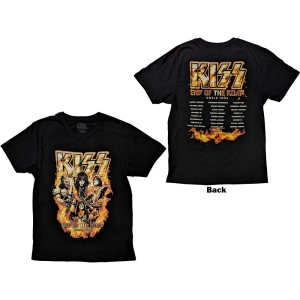 Kiss - End Of The Road Tour Orange Uni Bl i gruppen MERCHANDISE / T-shirt / Metal hos Bengans Skivbutik AB (5544895r)