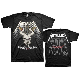 Metallica - 40Th Anniversary Forty Years Uni Bl i gruppen MERCHANDISE / T-shirt / Metal hos Bengans Skivbutik AB (5544928r)