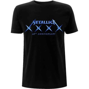 Metallica - 40 Xxxx Uni Bl i gruppen MERCHANDISE / T-shirt / Metal hos Bengans Skivbutik AB (5544929r)