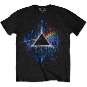 Pink Floyd - Dsotm Blue Splatter Uni Bl i gruppen MERCHANDISE / T-shirt / Pop-Rock hos Bengans Skivbutik AB (5545555r)