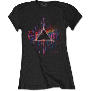 Pink Floyd - Dsotm Pink Splatter Lady Bl i gruppen MERCHANDISE / T-shirt / Pop-Rock hos Bengans Skivbutik AB (5545556r)