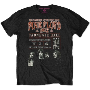 Pink Floyd - Carnegie '72 Uni Bl Eco i gruppen MERCHANDISE / T-shirt / Pop-Rock hos Bengans Skivbutik AB (5545566r)