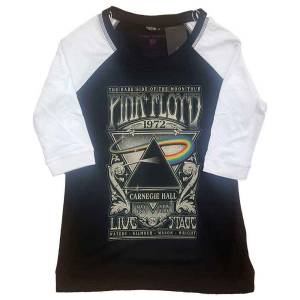 Pink Floyd - Carnegie Hall Poster Lady Raglan i gruppen MERCHANDISE / T-shirt / Pop-Rock hos Bengans Skivbutik AB (5545569r)