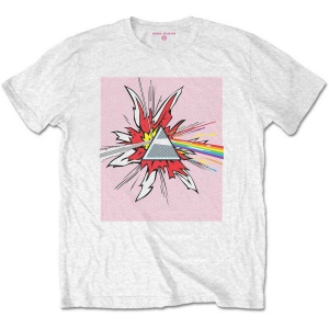 Pink Floyd - Lichtenstein Prism Uni Wht i gruppen MERCHANDISE / T-shirt / Pop-Rock hos Bengans Skivbutik AB (5545587r)