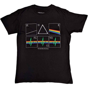 Pink Floyd - Prism Heart Beat Uni Bl i gruppen MERCHANDISE / T-shirt / Pop-Rock hos Bengans Skivbutik AB (5545624r)