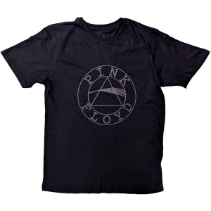 Pink Floyd - Circle Logo Hi-Build Uni Bl i gruppen MERCHANDISE / T-shirt / Pop-Rock hos Bengans Skivbutik AB (5545626r)