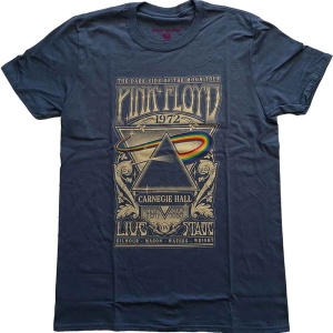 Pink Floyd - Carnegie Hall Poster Lady Navy i gruppen MERCHANDISE / T-shirt / Pop-Rock hos Bengans Skivbutik AB (5545647r)