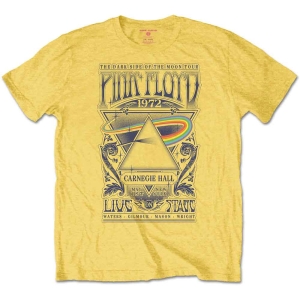 Pink Floyd - Carnegie Hall Poster Uni Yell i gruppen MERCHANDISE / T-shirt / Pop-Rock hos Bengans Skivbutik AB (5545652r)