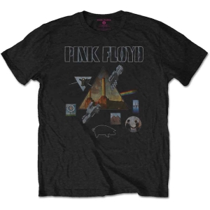 Pink Floyd - Montage Uni Bl i gruppen MERCHANDISE / T-shirt / Pop-Rock hos Bengans Skivbutik AB (5545654r)