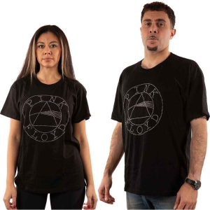 Pink Floyd - Circle Logo Diamante Uni Bl i gruppen MERCHANDISE / T-shirt / Pop-Rock hos Bengans Skivbutik AB (5545660r)