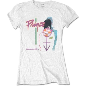 Prince - Take Me With U Lady Wht i gruppen MERCHANDISE / T-shirt / Pop-Rock hos Bengans Skivbutik AB (5545847r)