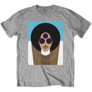 Prince - Art Official Age Uni Grey i gruppen MERCHANDISE / T-shirt / Pop-Rock hos Bengans Skivbutik AB (5545861r)