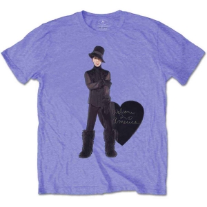 Prince - Heart Purple Uni Purp i gruppen MERCHANDISE / T-shirt / Pop-Rock hos Bengans Skivbutik AB (5545868r)