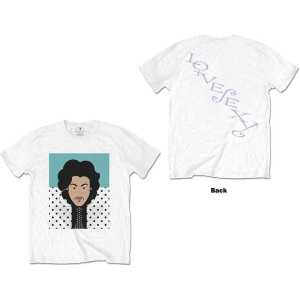 Prince - Lovesexy Uni Wht i gruppen MERCHANDISE / T-shirt / Pop-Rock hos Bengans Skivbutik AB (5545875r)