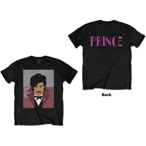 Prince - Many Faces Uni Bl i gruppen MERCHANDISE / T-shirt / Pop-Rock hos Bengans Skivbutik AB (5545876r)