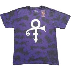 Prince - White Symbol Uni Bl Dip-Dye i gruppen MERCHANDISE / T-shirt / Pop-Rock hos Bengans Skivbutik AB (5545877r)