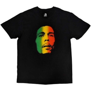 Bob Marley - Face Uni Bl i gruppen MERCHANDISE / T-shirt / Reggae hos Bengans Skivbutik AB (5546029r)