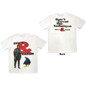 Eric B. & Rakim - Don't Sweat Uni Wht i gruppen MERCHANDISE / T-shirt / Hip Hop-Rap hos Bengans Skivbutik AB (5546037r)