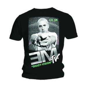 Eminem - Em Tv Uni Bl i gruppen MERCHANDISE / T-shirt / Hip Hop-Rap hos Bengans Skivbutik AB (5546043r)