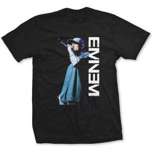 Eminem - Mic Pose Lady Bl i gruppen MERCHANDISE / T-shirt / Hip Hop-Rap hos Bengans Skivbutik AB (5546048r)