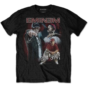 Eminem - Slim Shady Homage Uni Bl T-Shirt i gruppen MERCHANDISE / T-shirt / Hip Hop-Rap hos Bengans Skivbutik AB (5546053r)