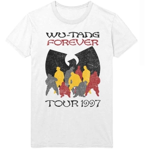 Wu-Tang Clan - Forever Tour '97 Uni Wht i gruppen MERCHANDISE / T-shirt / Hip Hop-Rap hos Bengans Skivbutik AB (5546194r)