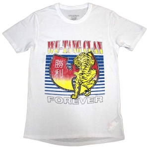 Wu-Tang Clan - Tiger Uni Wht i gruppen MERCHANDISE / T-shirt / Hip Hop-Rap hos Bengans Skivbutik AB (5546196r)