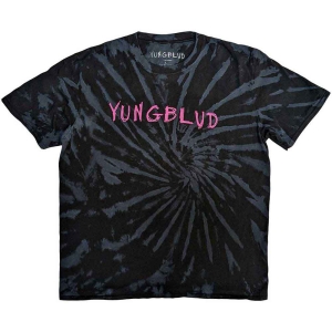 Yungblud - Scratch Logo Uni Bl Dip-Dye i gruppen MERCHANDISE / T-shirt / Pop-Rock hos Bengans Skivbutik AB (5546205r)