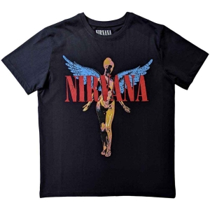 Nirvana - Angelic Uni Bl i gruppen MERCHANDISE / T-shirt / Pop-Rock hos Bengans Skivbutik AB (5546457r)