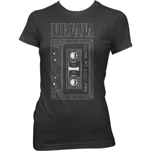 Nirvana - As You Are Tape Lady Bl i gruppen MERCHANDISE / T-shirt / Pop-Rock hos Bengans Skivbutik AB (5546471r)