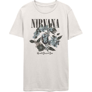 Nirvana - Heart Shape Box Wht i gruppen MERCHANDISE / T-shirt / Pop-Rock hos Bengans Skivbutik AB (5546487r)