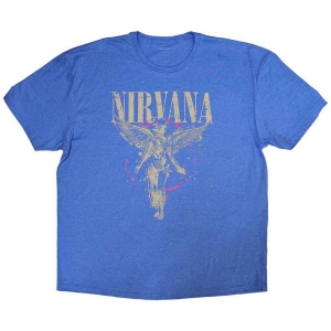 Nirvana - In Utero Uni Lht Blue i gruppen MERCHANDISE / T-shirt / Pop-Rock hos Bengans Skivbutik AB (5546496r)