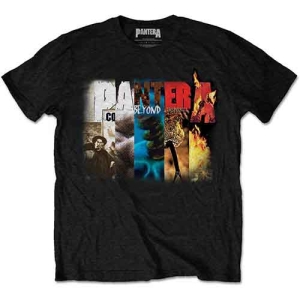 Pantera - Album Collage Uni Bl i gruppen MERCHANDISE / T-shirt / Metal hos Bengans Skivbutik AB (5546642r)