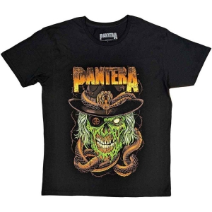 Pantera - Snake & Skull Uni Bl i gruppen MERCHANDISE / T-shirt / Metal hos Bengans Skivbutik AB (5546650r)