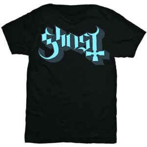 Ghost - Blue/Grey Keyline Logo Uni Bl i gruppen MERCHANDISE / T-shirt / Metal hos Bengans Skivbutik AB (5546656)