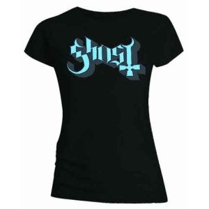 Ghost - Blue/Grey Keyline Logo Skinny Lady Bl i gruppen MERCHANDISE / T-shirt / Metal hos Bengans Skivbutik AB (5546766r)